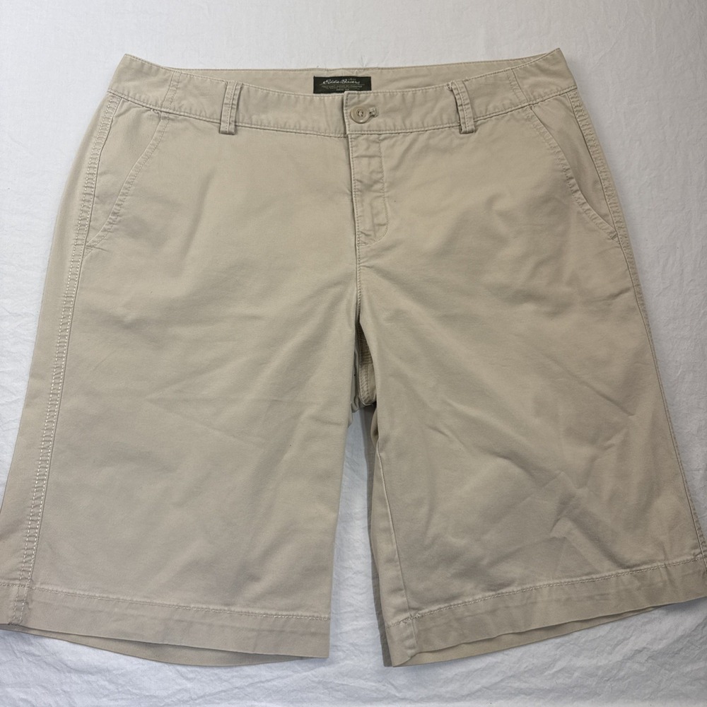 Eddie Bauer SHORTS Women's 14 Canvas OUTDOORS VACATION